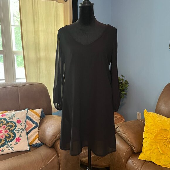 Women's Chiffon Dress - Picture 1 of 8